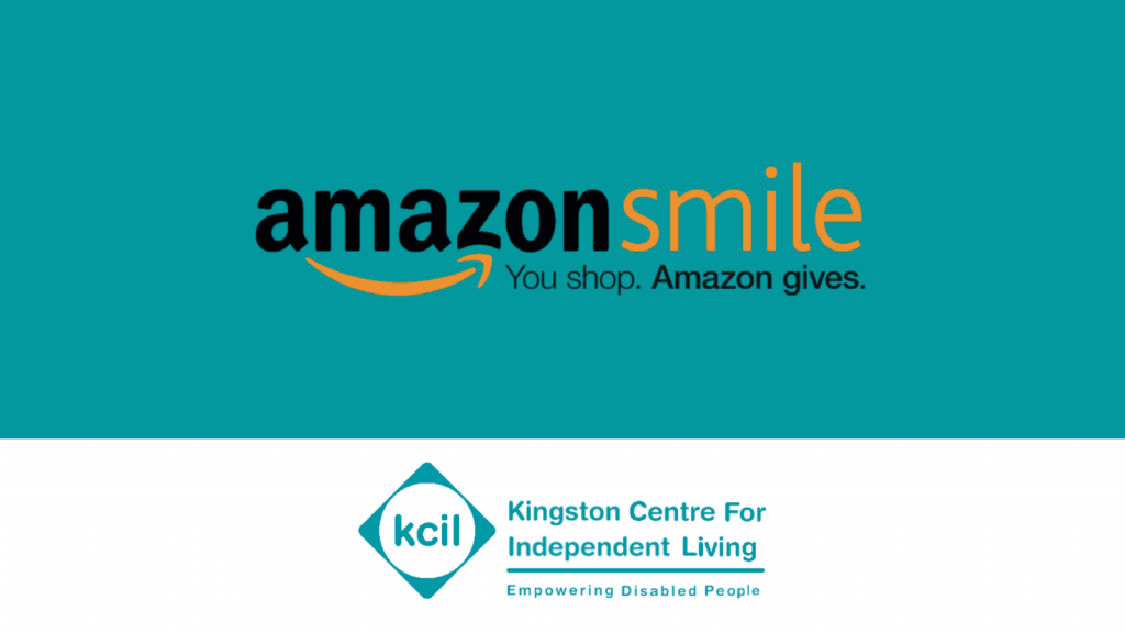 Amazon Smile and KCIL logos