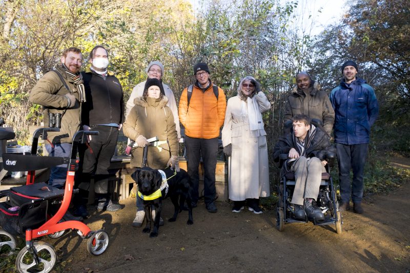 Photo from a previous trip to Edith Gardens - KCIL staff and members