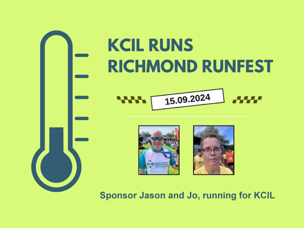 KCIL runs Richmond RunFest, 15.09.24, sponsor Jason and Jo running for KCIL