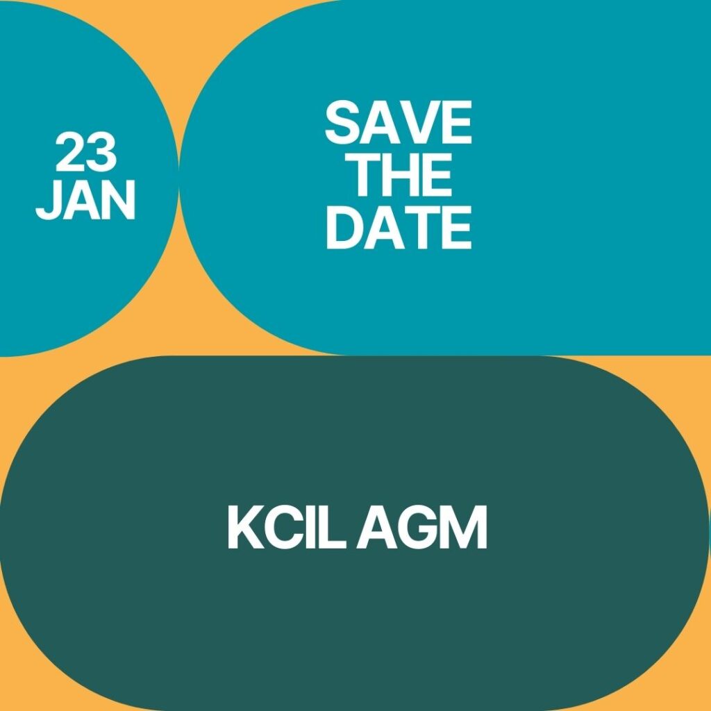 23 Jan, Save the Date, KCIL AGM