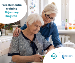 Free Dementia Training 29 January Kingston