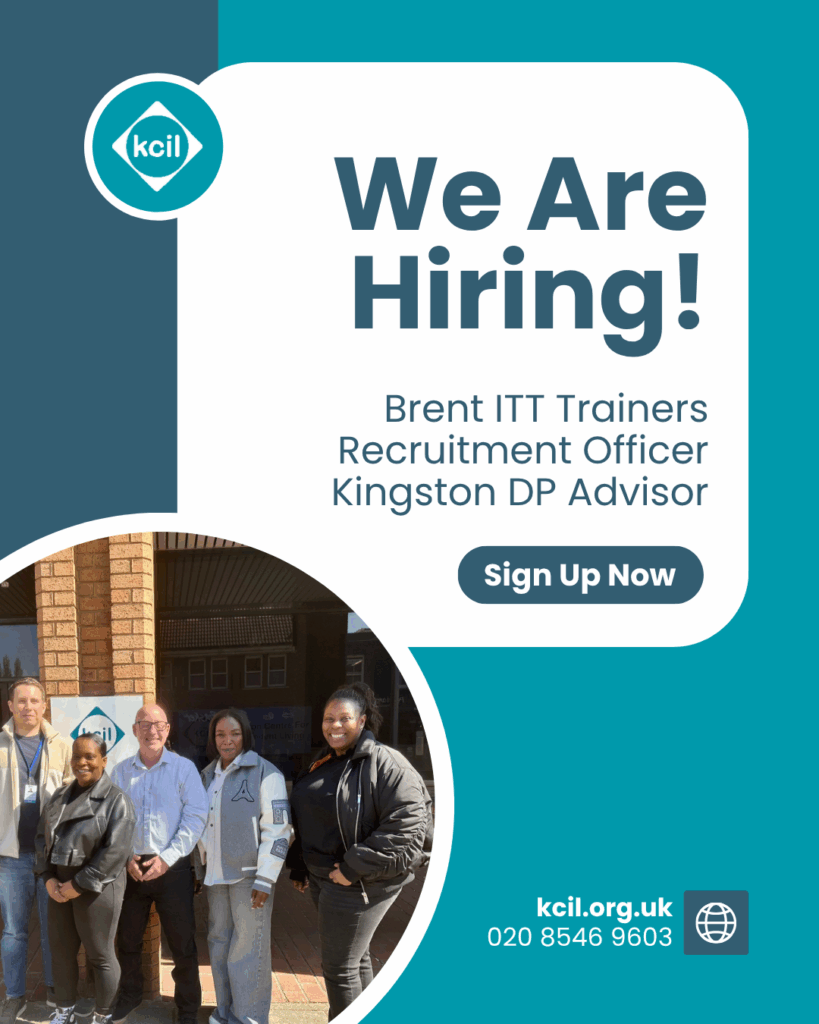 We are Hiring! Brent ITT trainers Recruitment Officer Kingston DP Advisor Sign up now