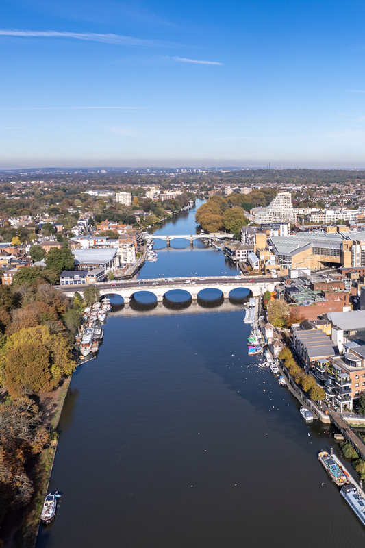 A view of Kingston from above