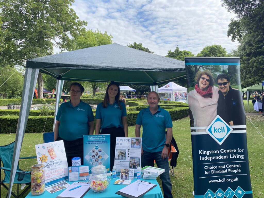 The KCIL team at a Sutton event